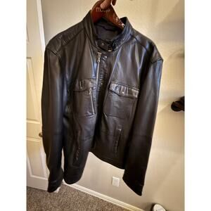 JOHN VARVATOS - Men's Leather Jacket  - XXL 2XL